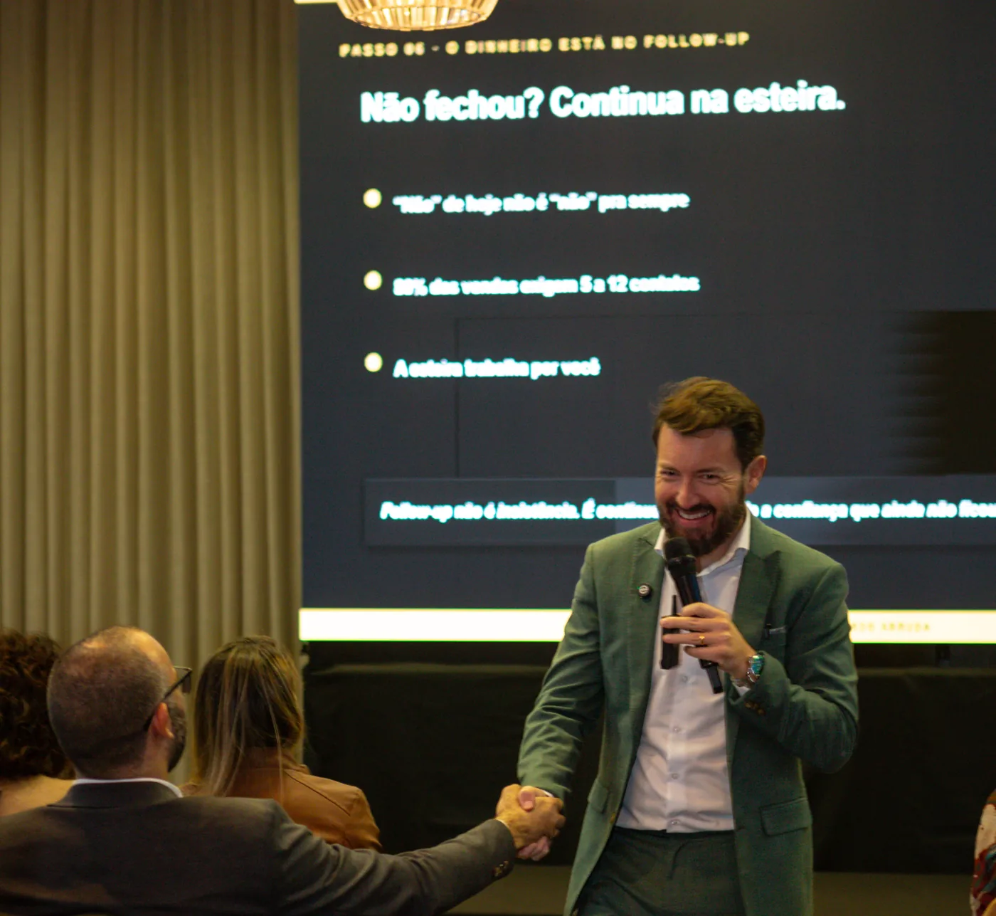 Eduardo Arruda no palco da Imersão Propósi7um