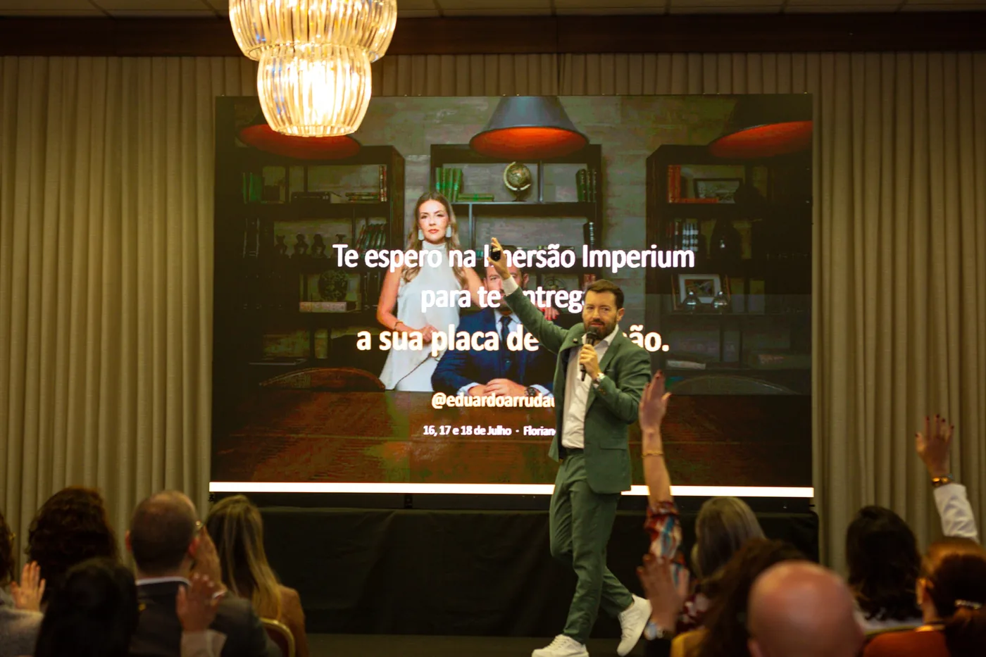 Palco da Imersão Propósi7um diante da plateia